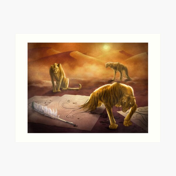 Dreamtigers Art Print
