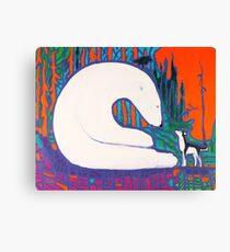 Moon Bear Canvas Print