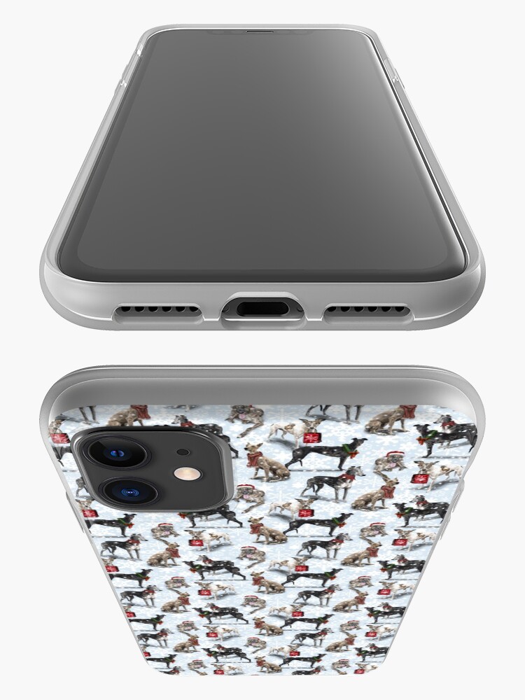 Alternate view of The Christmas Greyhound iPhone Case & Cover