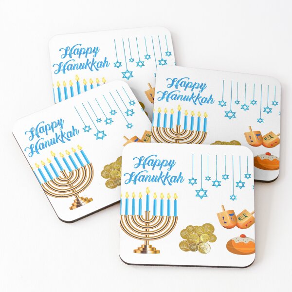 Item preview, Happy Hanukkah 2 designed and sold by Zoozwear Apparel.