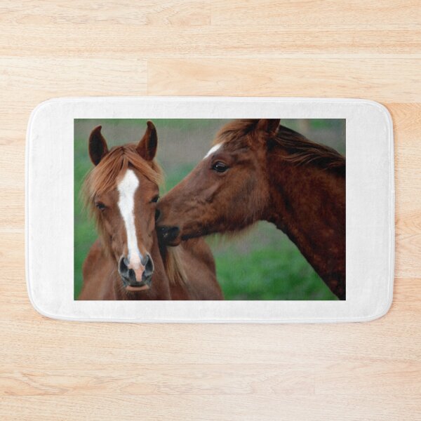 Item preview, two ponies designed and sold by MoreGoodArt.