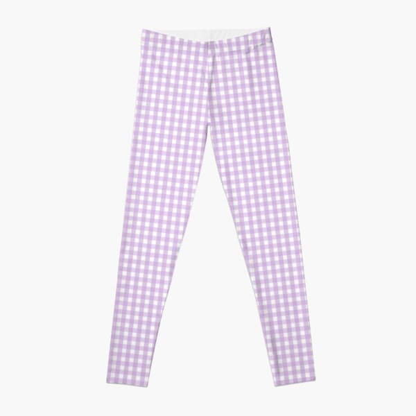 Gingham Check Leggings | Pink