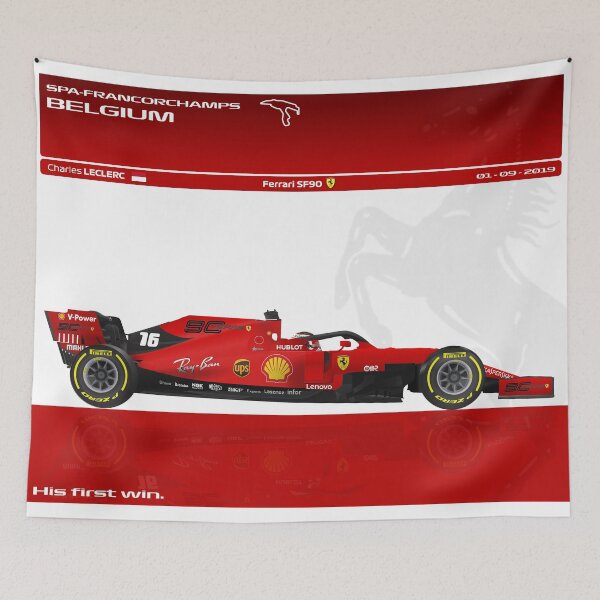 Item preview, Charles Leclerc 1st win designed and sold by andreanastasio.