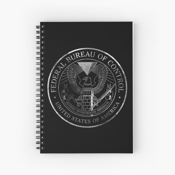 Copy of Federal Bureau of Control White Spiral Notebook