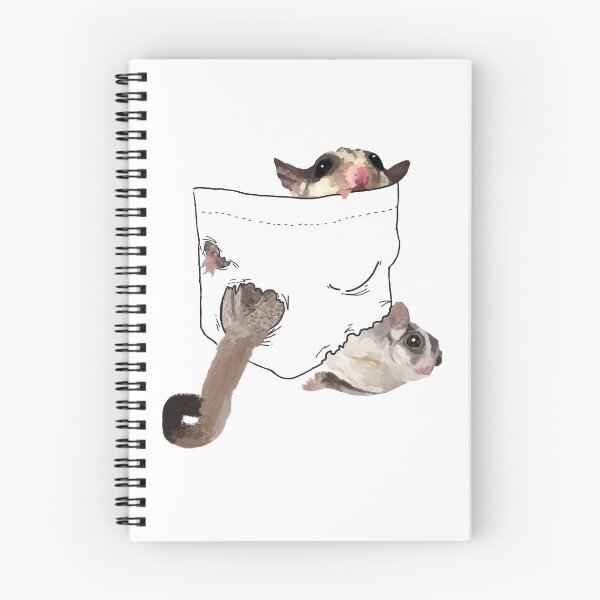 Item preview, Sugar Gliders In Pocket- Pair #2 designed and sold by LordGraceArt.