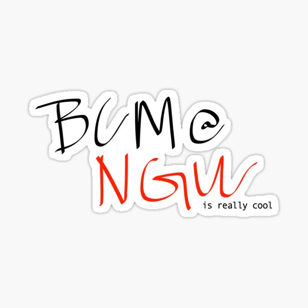 Ngu Stickers Redbubble - bcm decal roblox