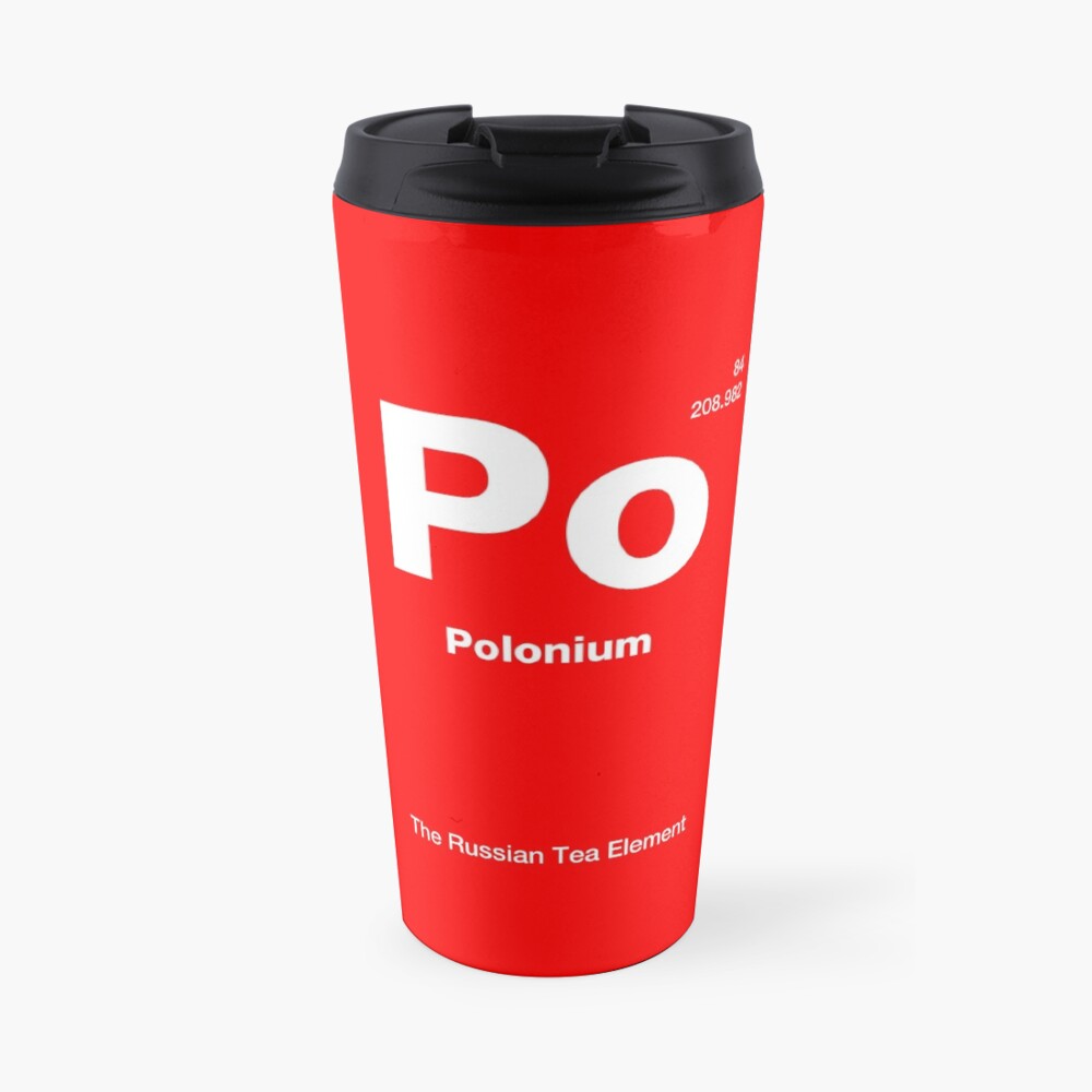 Polonium - The Russian Tea Element Travel Coffee Mug