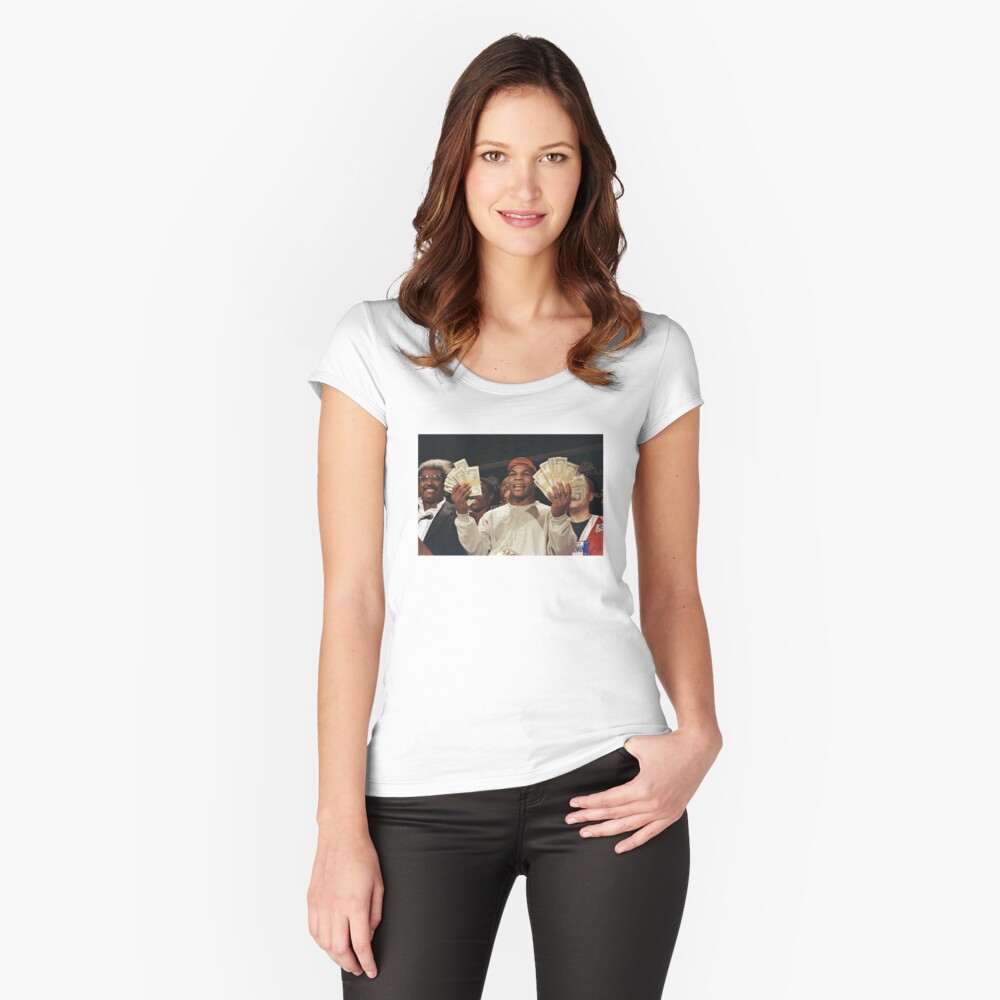 mike tyson holding money t shirt