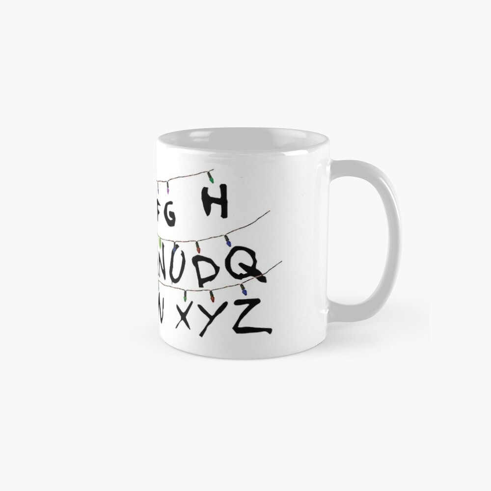 Stranger Things Mug, Stranger Things Alphabet Wall, Stranger Things Lights,  Stranger Things Cup, Funny Coffee - Tea Mug