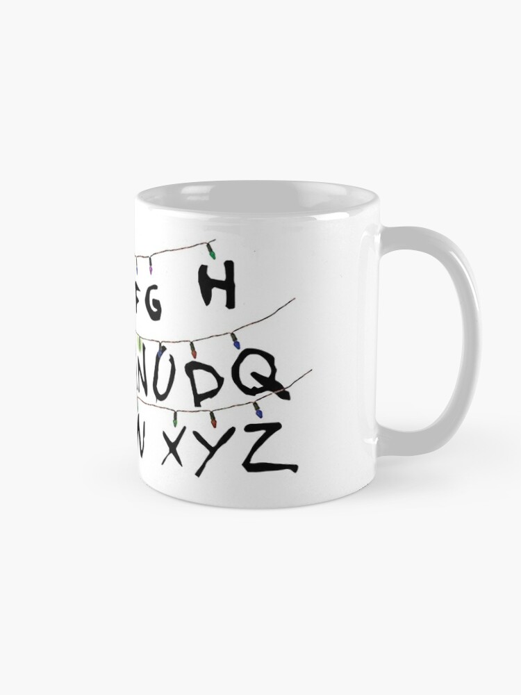 Stranger Things Mug, Stranger Things Alphabet Wall, Stranger Things Lights,  Stranger Things Cup, Funny Coffee - Tea Mug