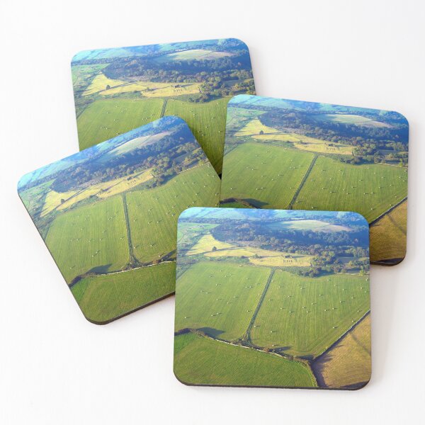 Item preview, Somerset Seen from Above in The Summertime  designed and sold by FOLK ART FUSION.