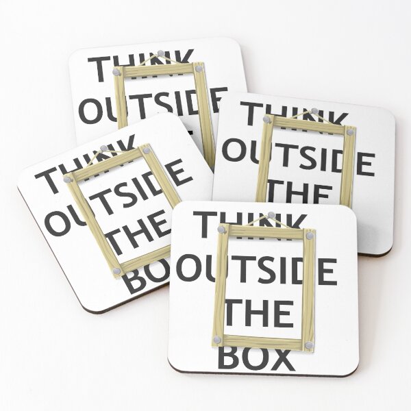 Item preview, THINK OUTSIDE THE BOX designed and sold by themd-haendler.