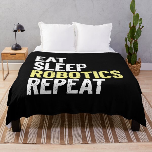Item preview, Eat Sleep Robotics Repeat designed and sold by EstelleStar.