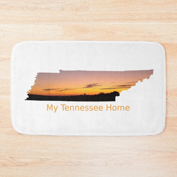 Item preview, My Tennessee Home - Orange Sunset Over Small Town designed and sold by A2Gretchen.