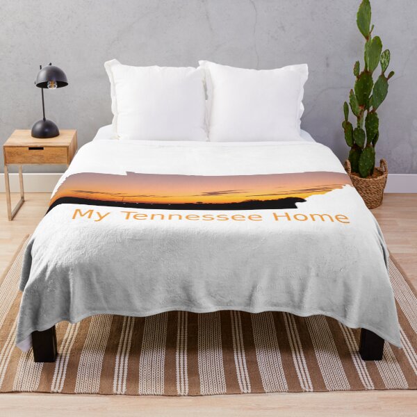 Item preview, My Tennessee Home - Orange Sunset Over Small Town designed and sold by A2Gretchen.