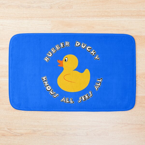 Item preview, Rubber Ducky knows all sees all sticker designed and sold by BigTime.