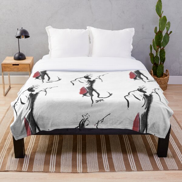 Where Pictures Shine - Cruella De Vil Throw Blanket
