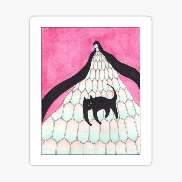 Item preview, Cat on Nightgown designed and sold by Mike Banas.