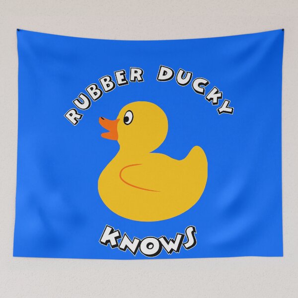 Item preview, Rubber Ducky knows all sticker designed and sold by BigTime.