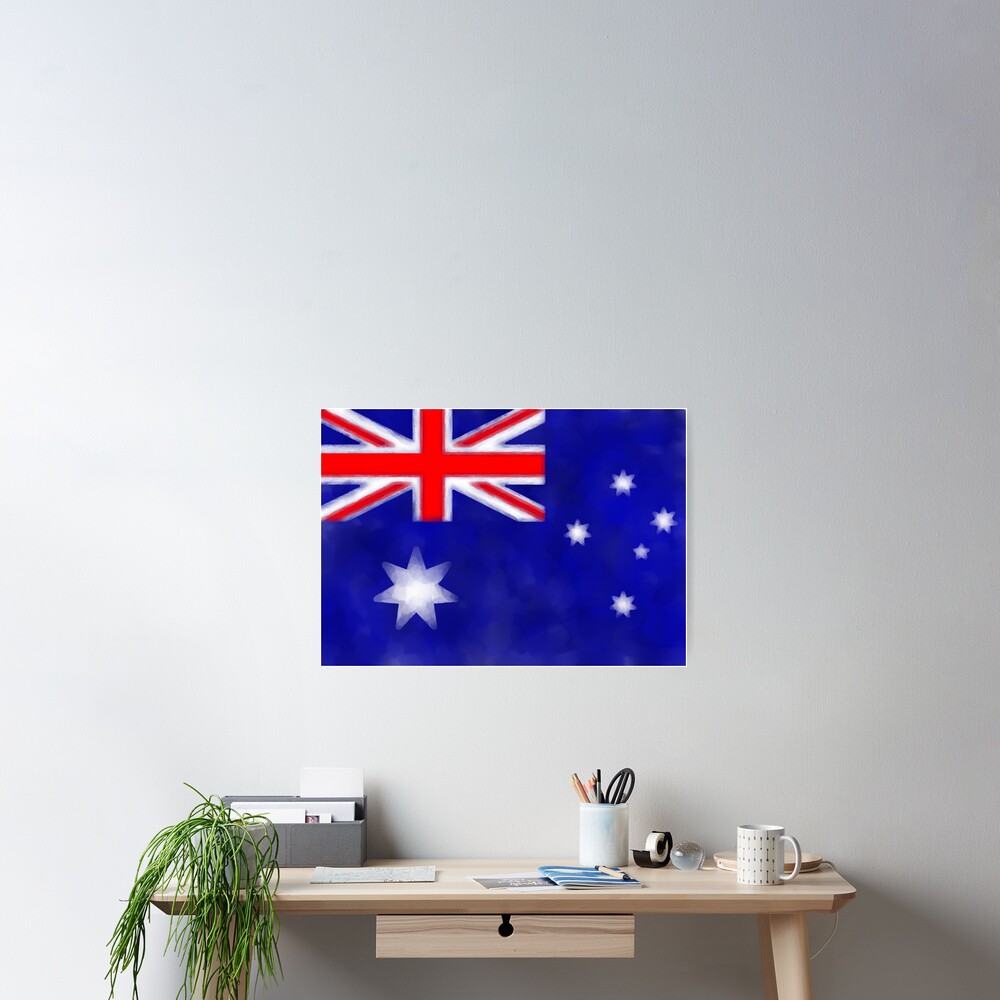 Australian Flag Poster