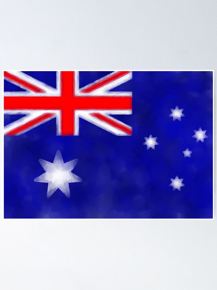 Alternate view of Australian Flag Poster
