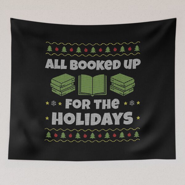 Item preview, Ugly Christmas Book Lover, Bookworm, Librarian designed and sold by EstelleStar.