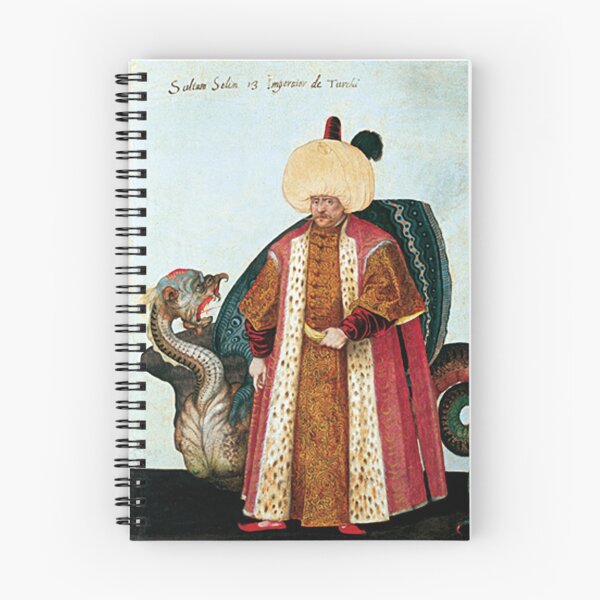 Item preview, Ottoman Painting: Portrait of the Sultan Selim II with a Dragon designed and sold by ersindesign.