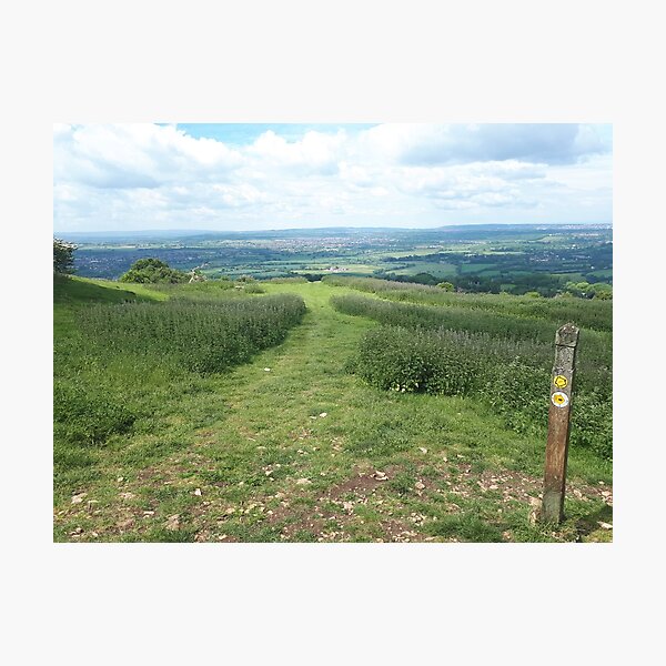 The Cotswold Way - The View Photographic Print