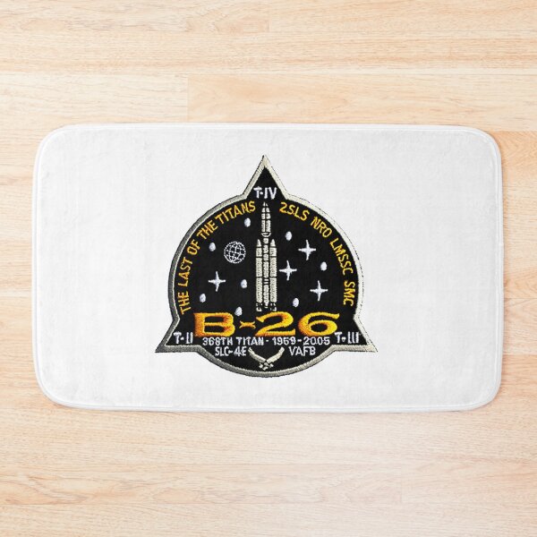 Item preview, NROL-20 Launch Team Crest "Last of the Titans" designed and sold by Nikki SpaceStuffPlus.