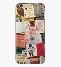 Riot Grrrl Fliers (1996) iPhone Case