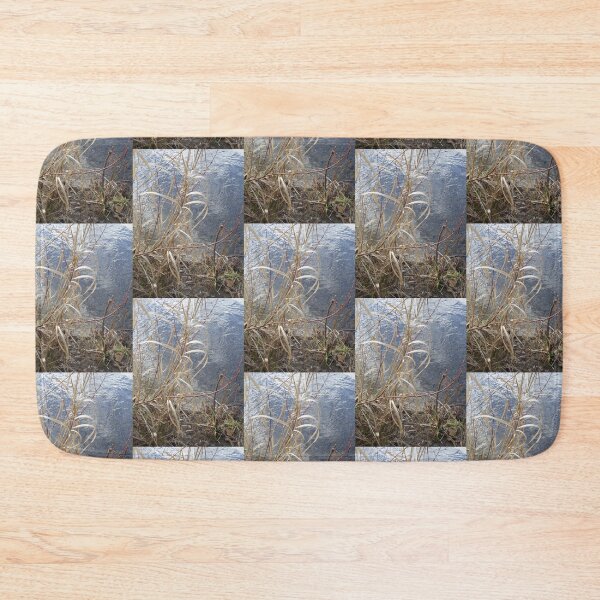 Item preview, WINTER GRASSES ON THE RIVER BANK designed and sold by Elaine Bawden.