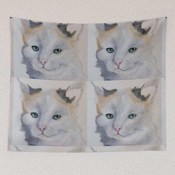 Item preview, Smirking Cat Painting designed and sold by Freakmeister.