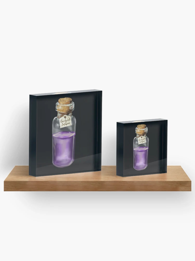 Thumbnail 3 von 5, Acrylblock, Gurdyroot Infusion designt und verkauft von drawnexplore.