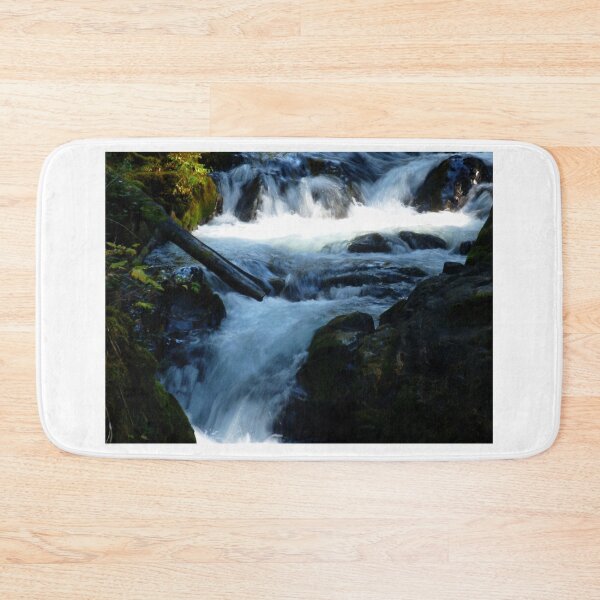 Item preview, Late Afternoon Sun On Sol Duc Falls designed and sold by Elaine Bawden.
