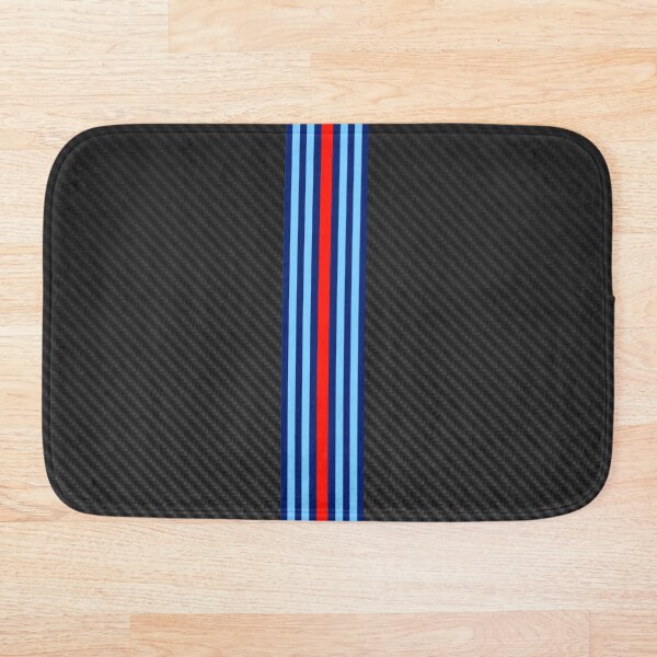 Item preview, Póster de Martini Racing Stripes en fibra de carbono: arte de decoración clásico moderno. designed and sold by Road To Track.