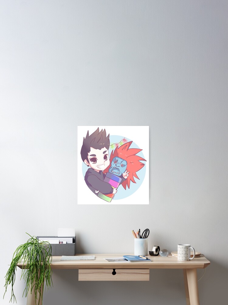 Póster for Sale con la obra «Auron y Rodolfo» de Keitherine-art