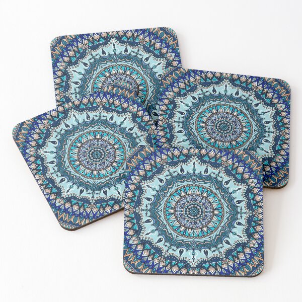 Mini Mandala Coaster Mold - 2 PK