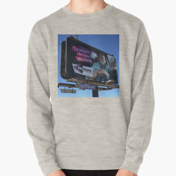 Ernie on a billboard Pullover Sweatshirt