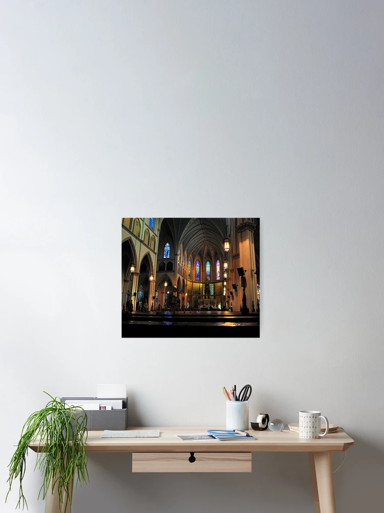 Thumbnail 2 of 3, Poster, Inside St. Anne Detroit designed and sold by Michael Schaefer.