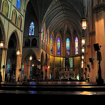 Artwork thumbnail, Inside St. Anne Detroit by Michael Schaefer