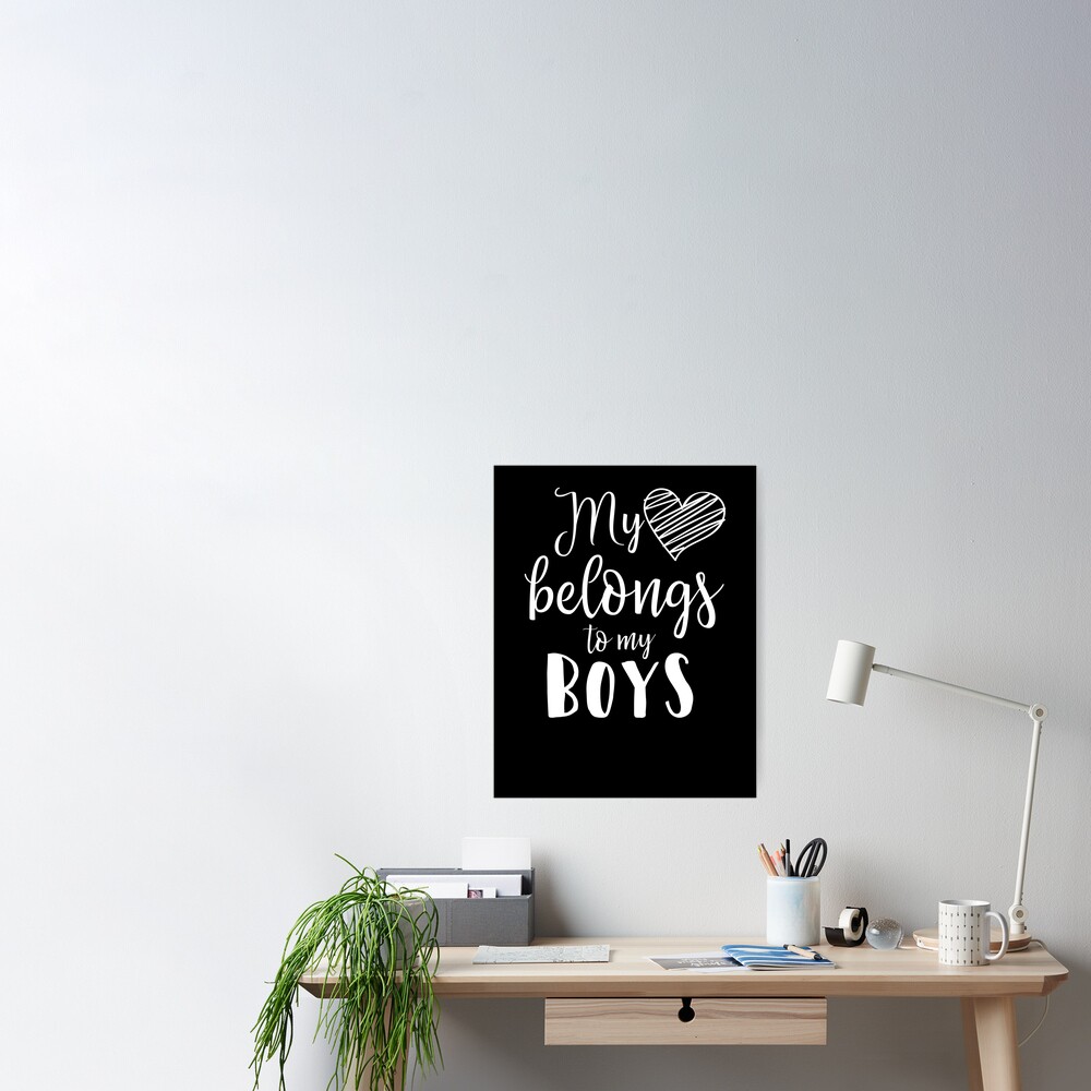 Mom of Boys Work From Son Up Till Down, Mom of Boys Gift, Boy Mom Coffee  Mug for Sale by Designs4Less