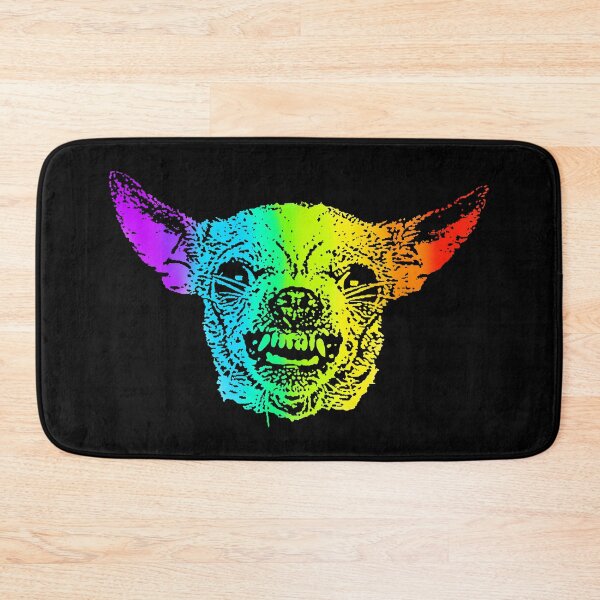 Item preview, Rainbow Angry Chihuahua designed and sold by Child of the Corn Designs.