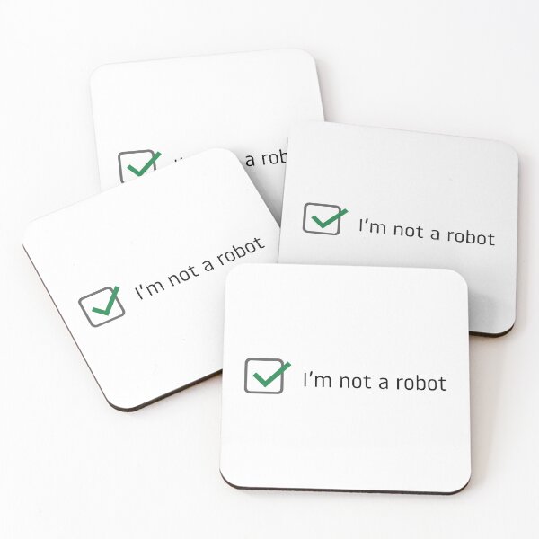 Item preview, I'm not a robot designed and sold by RasterJunkie.