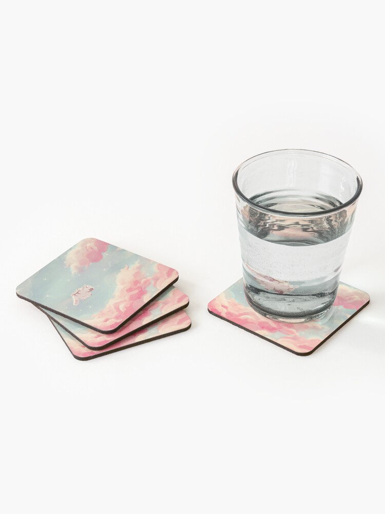 Alternate view of dreamy appa poster v1 Coasters (Set of 4)