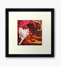 Okami Gerahmtes Wandbild