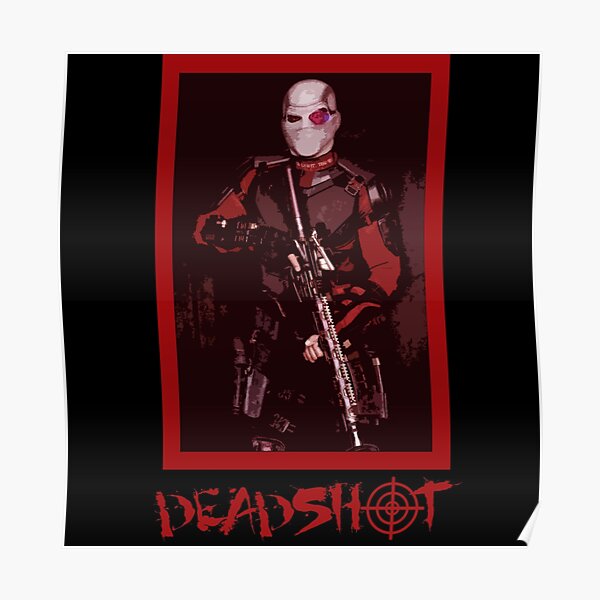 Suicide Squad Deadshot Poster FREE US SHIPPING 