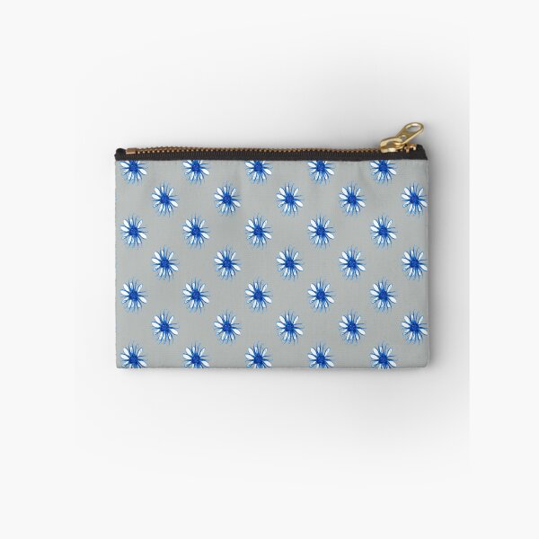 Item preview, Blue Daisies on Grey Background designed and sold by SpeareCreations.