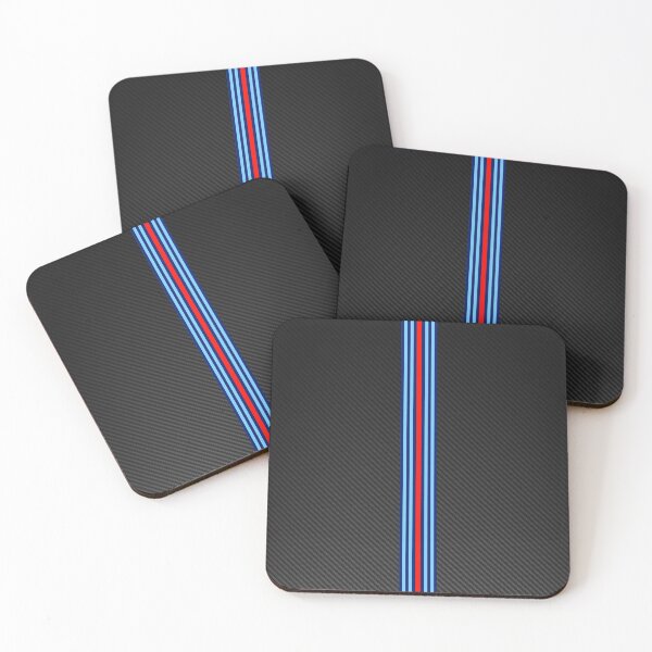 Item preview, Carbon Fiber Martini Design Racing Stripes designed and sold by Road To Track.