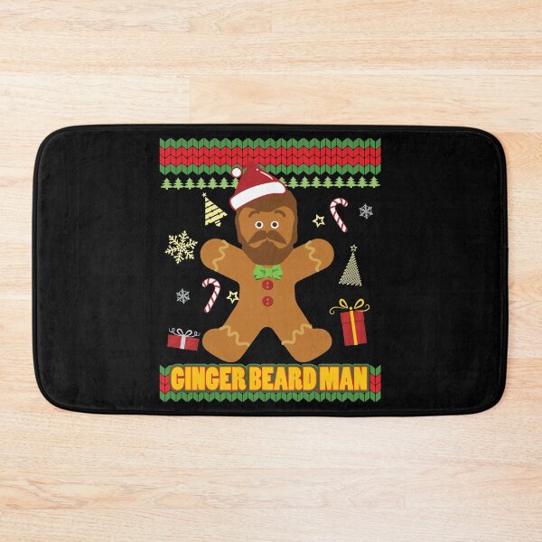 Item preview, Ugly Ginger Beard Man Holiday Gingerbread Christmas graphic designed and sold by tronictees.
