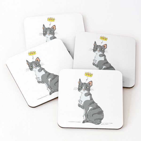 Item preview, Queen C(at) designed and sold by EmDrawsAnimals.